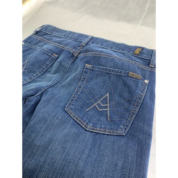 7 For All Mankind Boot Cut Jeans Size 36 - Picture 10 of 10